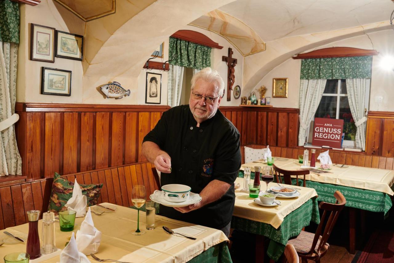 Landhaus Gritschacher Sankt Peter in Holz Bagian luar foto